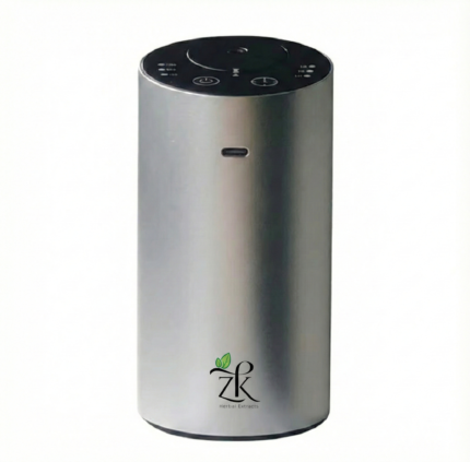Portable Ultrasonic Diffuser (Silver) + 2 Free Oils